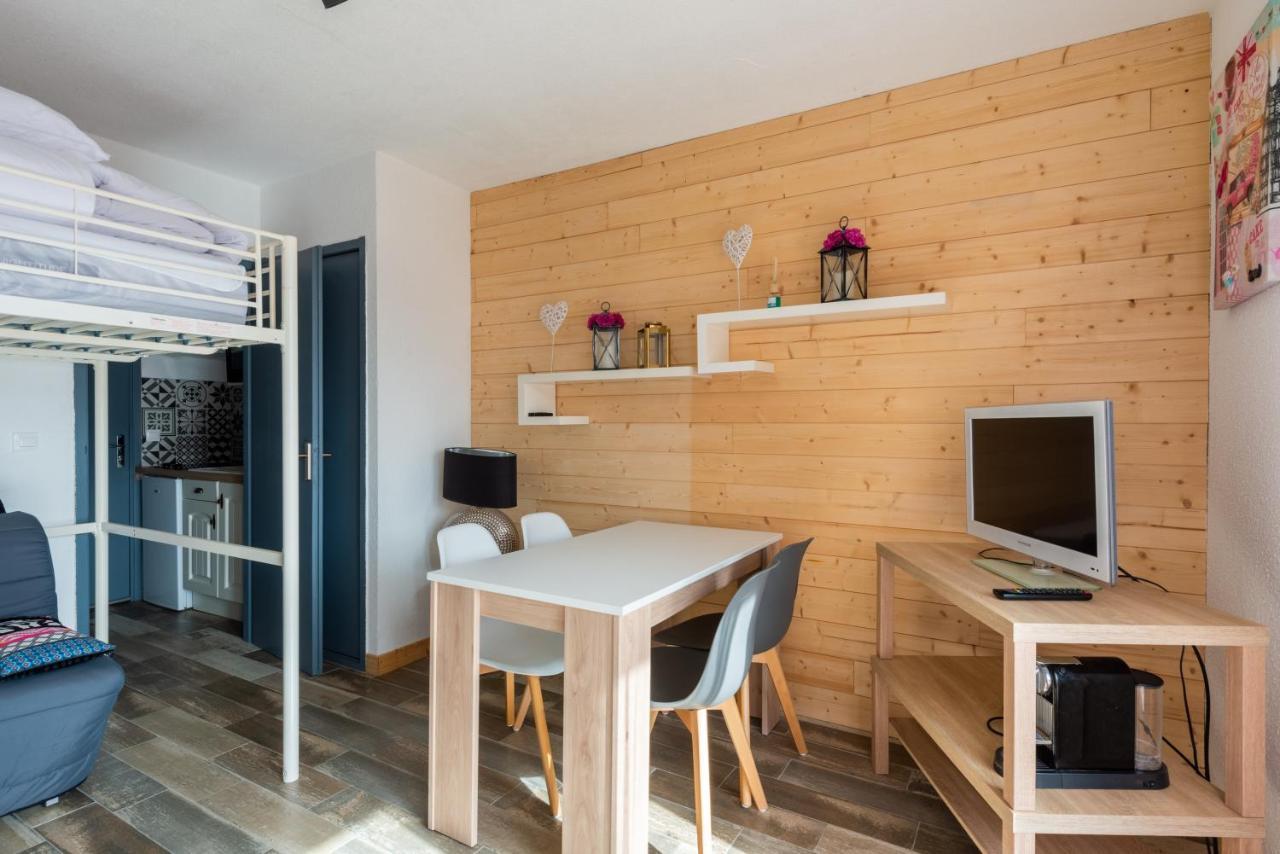 Le Bobsleigh - Joli Studio Au Coeur Des Angles Apartment Exterior foto