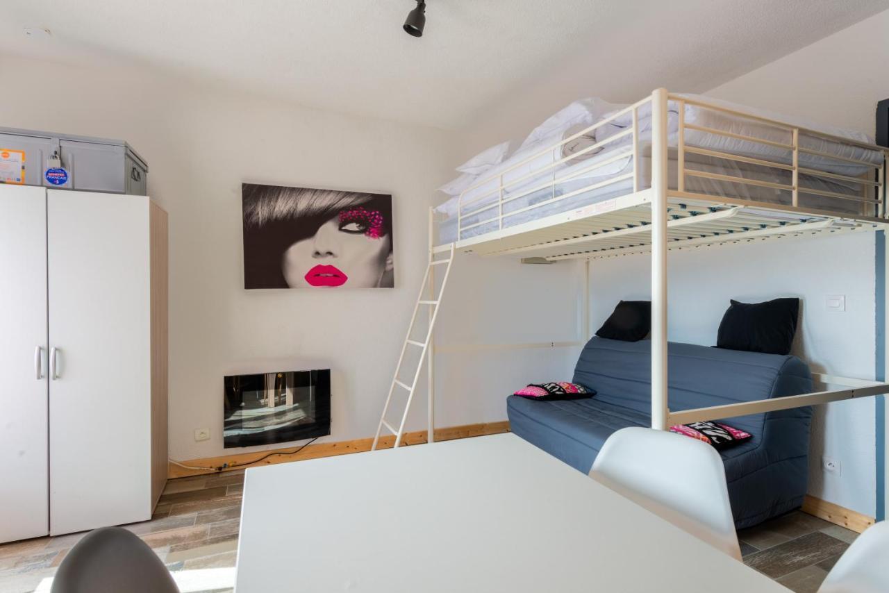 Le Bobsleigh - Joli Studio Au Coeur Des Angles Apartment Exterior foto